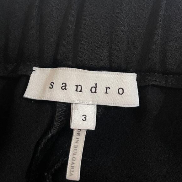 Sandro Pull On Style Pants Size 3 - Picture 4 of 5